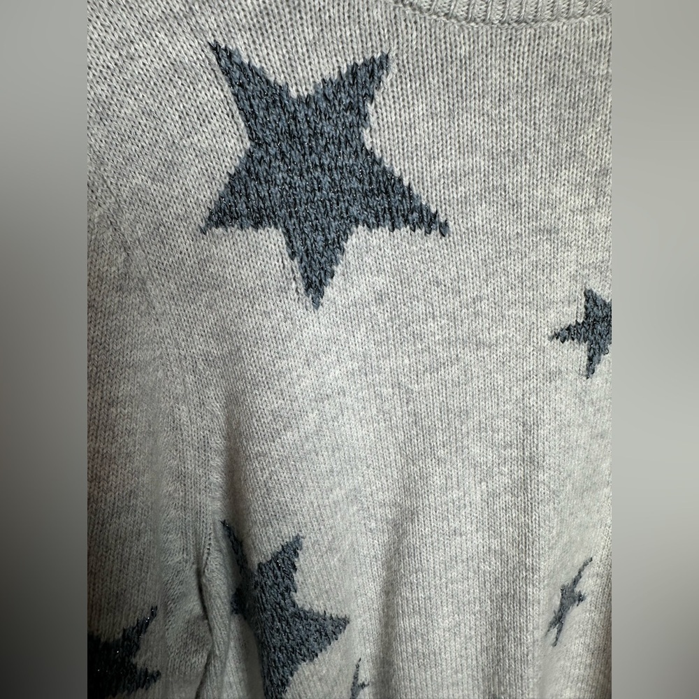 Rebecca Taylor Light Gray Knit Sweater - Picture 4 of 8